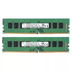 Hynix DDR4 16GB (2X8GB) 2133MHz PC4-17000 288-Pins 2RX8 UDIMM Desktop Memory Ram - Picture 1 of 5