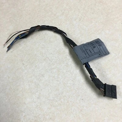 2004-2007 BMW 645CI Outer Left Tail Light 6 Pin & Wire Wiring Connector Pigtail Foto 1 de 4