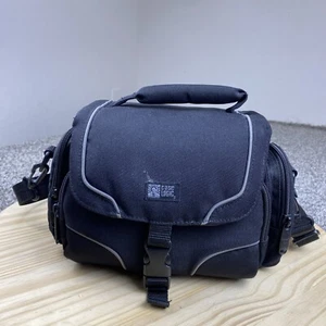 Case Logic Camera Bag Black Camcorder Gadget Padded Interior 3 Zip Compartments* - Picture 1 of 15