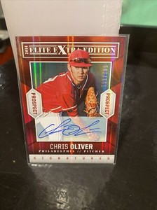 Chris Oliver 2014 Elite Extra Edition Auto Card #49 Serial #581/799
