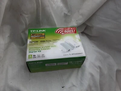 TP-LINK TL-WPA4220KIT AV500 Powerline WiFi 2er-Pack KIT (2x LAN). Ref: CD_18  - Bild 1 von 4
