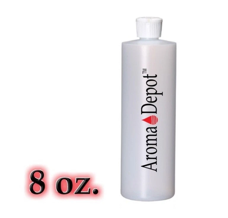 8 oz HDPE Plastic Cylinder Flip Top Bottle w/ Poly Top Dispensing Caps 1 to 12 - Image 1 of 1