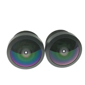 Lente de pesca profesional de vidrio impermeable 1/3 horizontal 220° lente submarina - Imagen 1 de 6