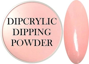 Dipcrylic Dipping Powder 1oz Jar Nail Dip Powder Sheba Nails APRICOT - Picture 1 of 4
