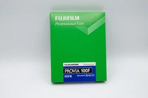 Fujifilm RDPiii PROVIA 100F 45 4x5" 4 x 5 20 Sheets Color Reversal Film (04/26) - Picture 1 of 3