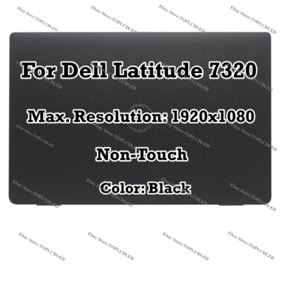 13" Dell Latitude 7320 FHD LCD LED Screen Display Panel Assembly Complete XT8J5 - Image 1 of 4