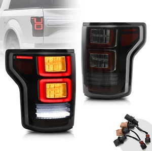 2015-2020 Ford F150 Full LED Tail Lights w/ Sequential Indicators - Picture 1 of 9