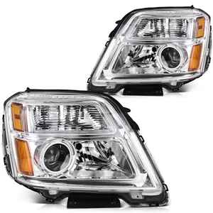 Headlights Assembly Set Fits GMC Terrain SLT SLE 2010-2015 Left + Right Sides - Picture 1 of 8