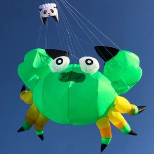 4m Crab Kite Line Laundry Pendant Soft Inflatable Show Kite 30D Nylon with Bag - Picture 1 of 6