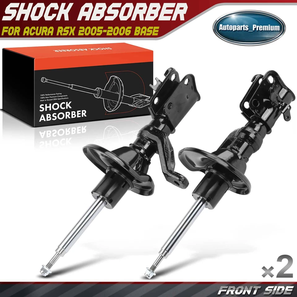 New 2Pcs Front Left and Right Side Shock Absorber for Acura RSX 2005-2006 Base - Image 1 of 4