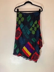 Jams World “Botanical” Women’s Floral Asymmetrical Skirt Made in Hawaii (Medium) - Picture 1 of 3