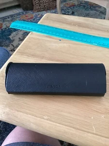 Prada Eyeglass Hard Case, Black, Pre-owned. - Picture 1 of 4