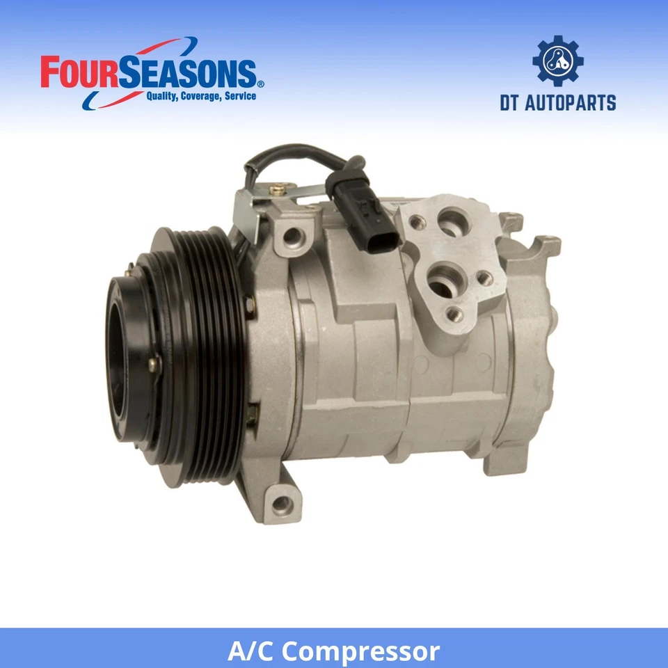 适用于 2007 - 2010 道奇 Charger 3.5L V6 空调压缩机 4 季 2008 2009 — 第 1/4 张图片