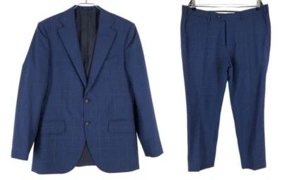 Costume SUITSUPPLY Lazio Simple En Laine Mohair EU:50; UK/US:40 - W36 L27 - Photo 1/4