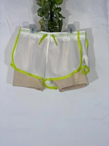Girls Nike Dri Fit Tempo 2 in 1 Training Standard fit Shorts White - Picture 1 of 5
