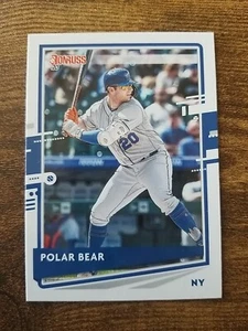 Pete Alonso Mets 2020 Donruss Eisbär SP #204 - Bild 1 von 2
