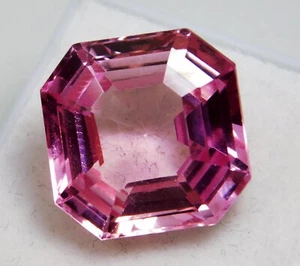 "GIGANTIC" Natural Padparadscha Sapphire 18.70 Ct Flawless Certified Gemstone - Picture 1 of 13