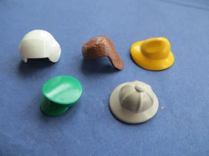 Playmobil Figur - 5 x verschiedene Kopfbedeckung / Hut,  #2-28 - Bild 1 von 1