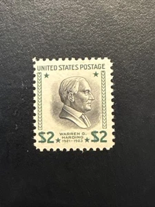 Scott #833…1938…$2.00 Harding Presidential Issue Mint Not Hinged - Picture 1 of 2