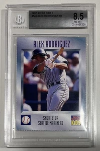 Alex Rodriguez 1997 Sports Illustrated SI for Kids #543 BGS 8.5 Seattle Mariners - Bild 1 von 2