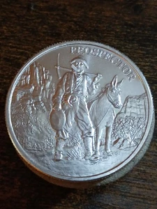 1oz 999 Silbermedaille 2016 The Prospector von Provident Metals 🇺🇲 - Bild 1 von 7