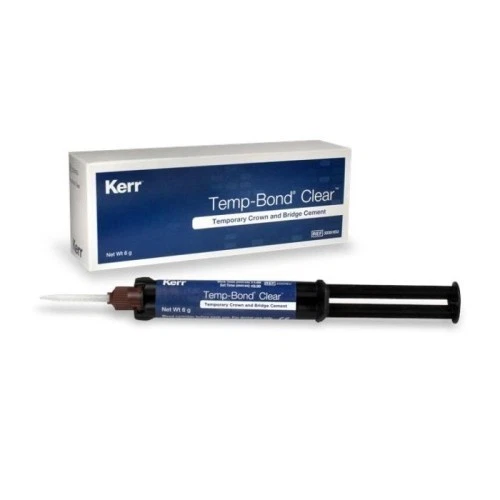Kerr Dental 33351 TempBond Clear Temporary Cement Triclosan Automix Syringe 7 Gm - Image 1 of 1