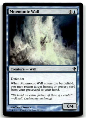 MTG Mnemonic Wall C Commander 2013 50 LP - Image 1 of 2