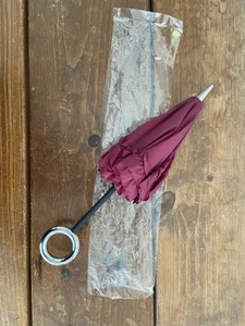 AMERICAN GIRL Historical SAMANTHA Travel Accessory BURGUNDY PARASOL Excellent - Picture 1 of 5