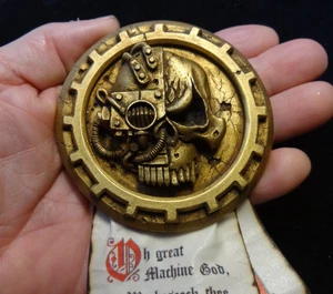 Wargame Cosplay Mechanico Scroll Seal (golden finish) - Bild 1 von 7