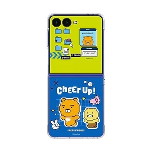 Samsung x KAKAO FRIENDS Galaxy Z Flip7 Tarjeta Flipsuit con Estuche CHEER UP Icónico - Imagen 1 de 7
