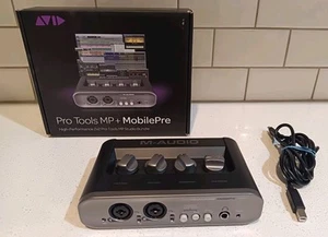 M Audio Pro Tools MP + MobilePre Pro Tools MP 9 with Box & USB - Picture 1 of 8