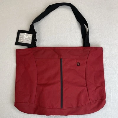 SWISS ARMY KNIFE Bright RED TRAVEL BAG TOTE CARRY ON Victorinox BRAND NEW - Image 1 of 4