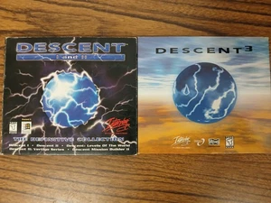 Descent I & II Definitive Collection + Descent 3 Shooter Game Set - Picture 1 of 17