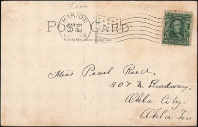 Марион в Оклахома-Сити территория Оклахома, 1906 - Изображение 1 из 2