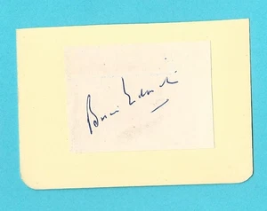 BRIAN EDRICH GLAMORGAN CCC CRICKETER 1954-56 EX KENT CCC ORIGINAL AUTOGRAPH - Picture 1 of 2