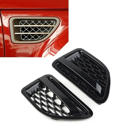 Pair Front Air Intake Fender Vent Grill For Land Rover Range Rover Sport 05-2009 Foto 1 de 4