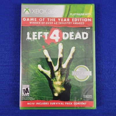 xbox 360 LEFT 4 DEAD Game Of The Year Edition NEW & Sealed *US VERSION* - Image 1 of 4