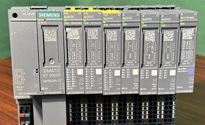 Siemens 6ES7155-6AU00-0BN0 Simatic ET 200S IM + 6 Module ( Tested ) - Bild 1 von 4