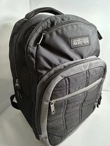 Black Kenneth Cole Reaction EZ-Scan Padded Laptop Carry-on Backpack 5708535w Lrg - Picture 1 of 15