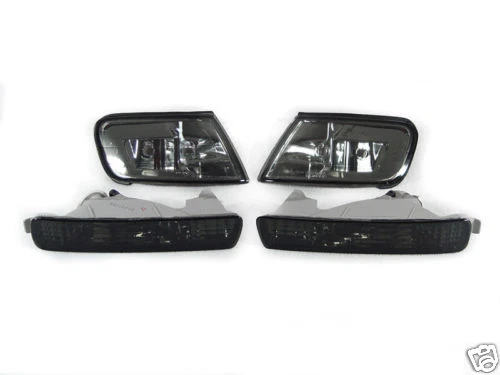COMBO DEPO JDM Smoke Corner + Bumper Signal Lights For 1994-1995 Honda Accord - Image 1 of 1