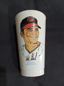 1973 7-11 Slurpee Cup Bob Grich Baltimore Orioles Baseball - Picture 1 of 4