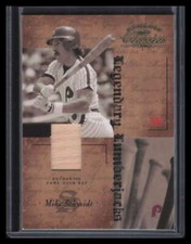 2004 Donruss Classics Legendary Lumberjacks Material 2 Mike Schmidt Bat 35/100