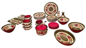 Schramberg Tirol SMF Ceramic Dinnerware Hand Painted Dinner Service - Picture 1 of 8