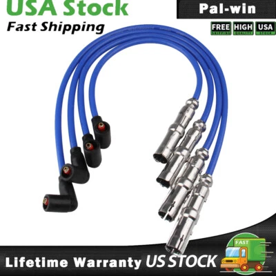Cable de encendido bujía de alto rendimiento para Volkswagen Golf Jetta GTI 2,0 L Foto 1 de 4