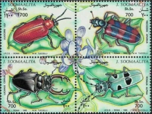 SOMALIA 1995 Animal,Insects,Beetle,MNH - Picture 1 of 1
