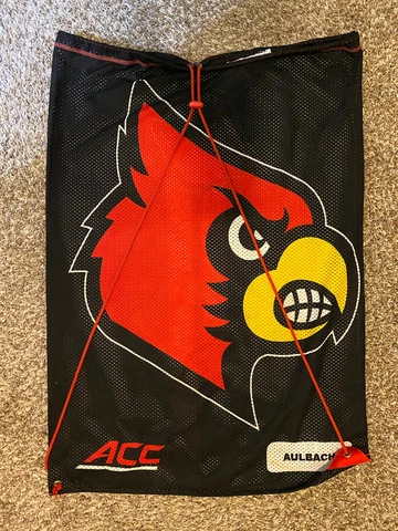 Agonswim Mesh Drawstring Swim Bag Louisville Cardinals ACC Swimming And Diving Cover
