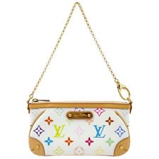 Louis Vuitton Multicolor White Pochette Milla MM Handbag M60096 AA4183 112618