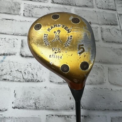 Vintage Karsten Ping Zing Driver 5 Wood USA - Image 1 of 4