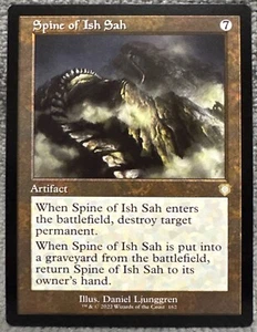 Spine of Ish Sah (Retro Frame) Commander: The Brothers' War Regular 162 - Picture 1 of 2