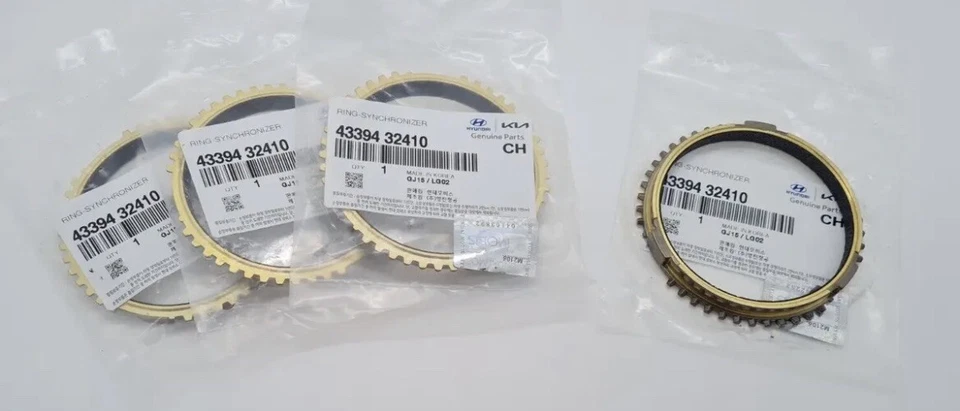 KIT SINCRONIZZATORE 4 PEZZI HYUNDAI KIA 4339432410 - Imagen 1 de 1